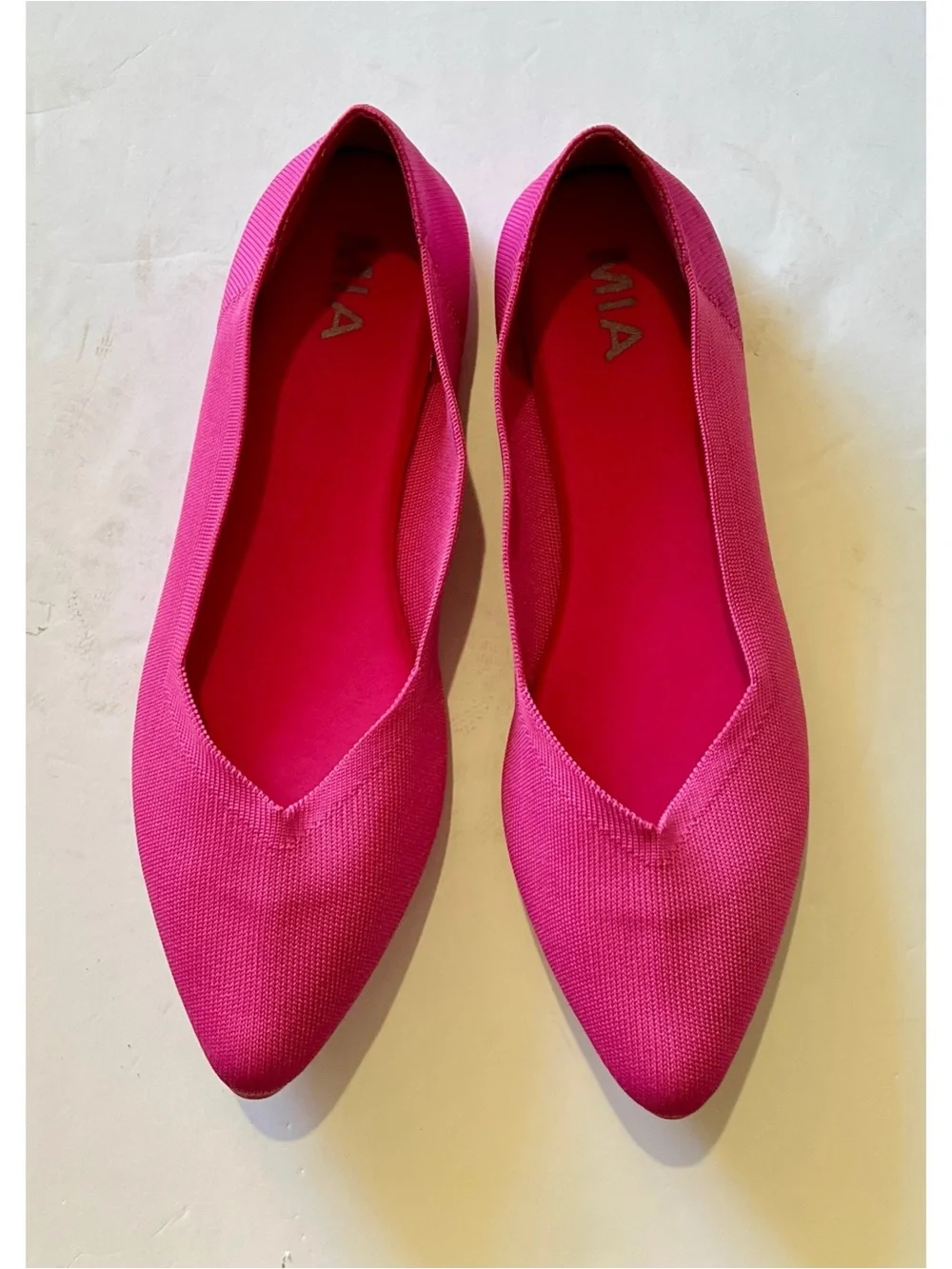 MIA Kerri Pointed Toe Flat Shoes in Hot Pink US Women’s 8.5